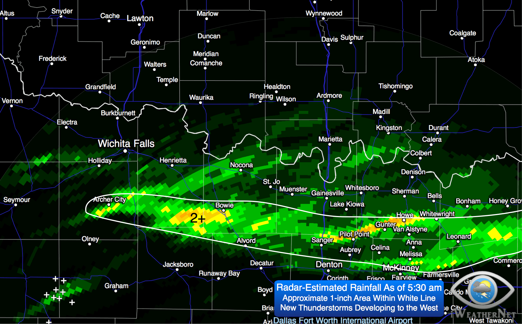 Thunderstorms With Heavy Rain Likely Over N TX Thurs Night & Friday (3/ ...