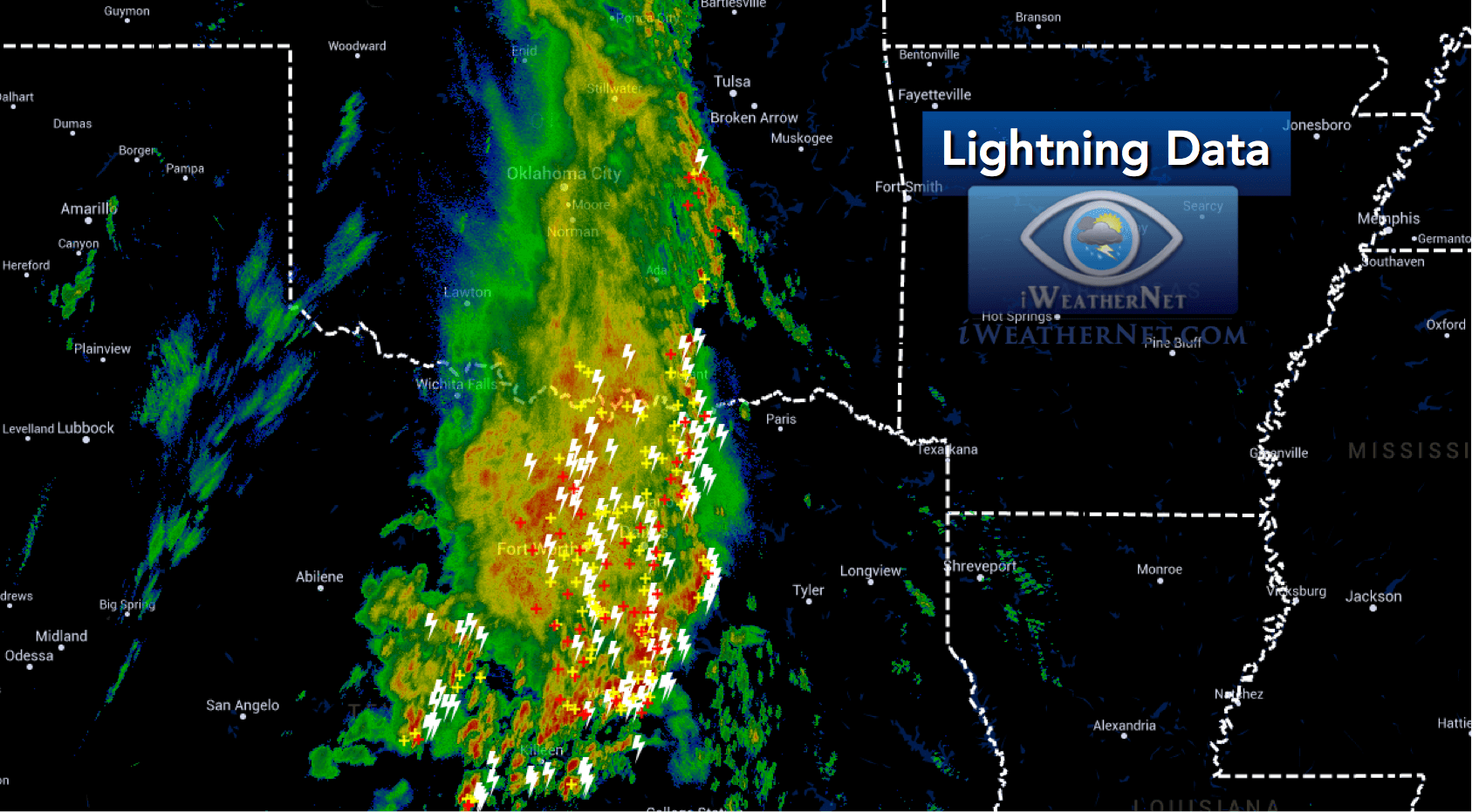 NOAA Lightning Map Lightning map density states united strike safety ...
